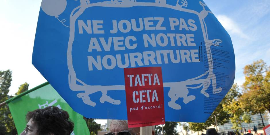 CETA : le refus wallon donne de l'espoir aux opposants européens