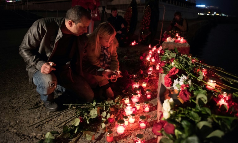 Crash d'un Tupolev en mer Noire: journée de deuil en Russie