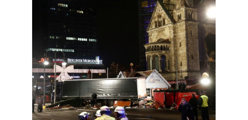 Drame du marché de Noël à Berlin: la piste de l'attentat confirmée
