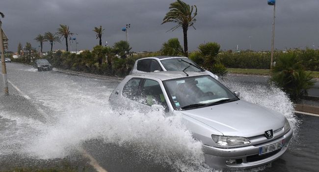 Pluies-inondations: fortes précipitations dans l'Hérault en vigilance rouge