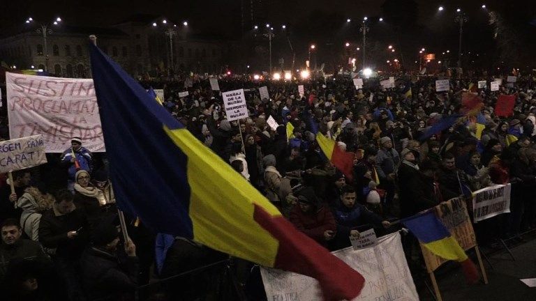 Roumanie: le gouvernement ébranlé par la poursuite des manifestations
