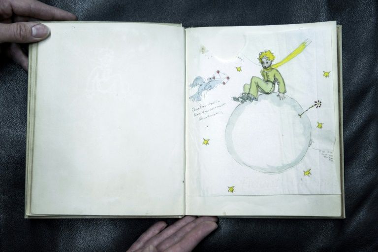 Un exemplaire du "Petit Prince" avec dessins et dédicaces de Saint-Ex aux enchères