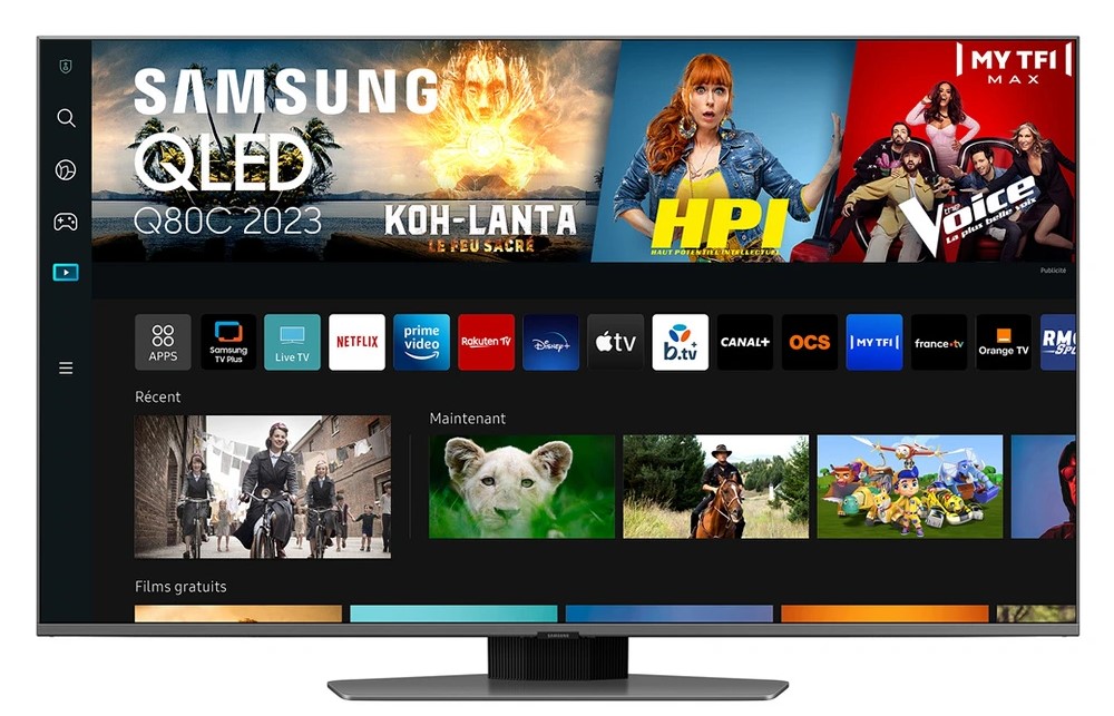 TV Samsung QLED TQ75Q80C 190 cm 4K UHD Smart TV