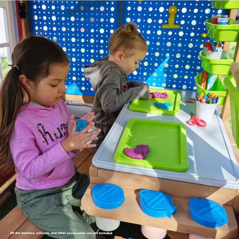 TKidKraft Maisonnette d'extérieur HOBBY WORKSHOP en bois pour enfant - Vertbaudet