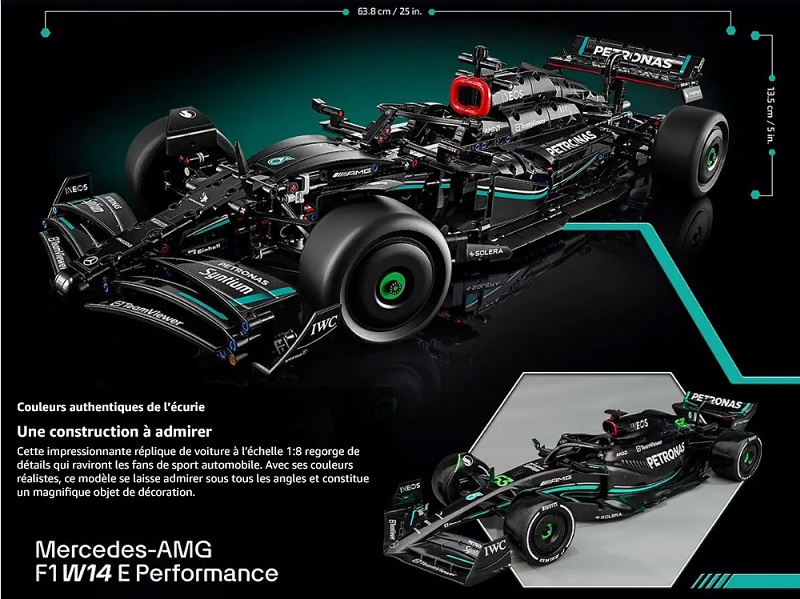LEGO Technic 42171 Mercedes-AMG F1 W14 E Performance
