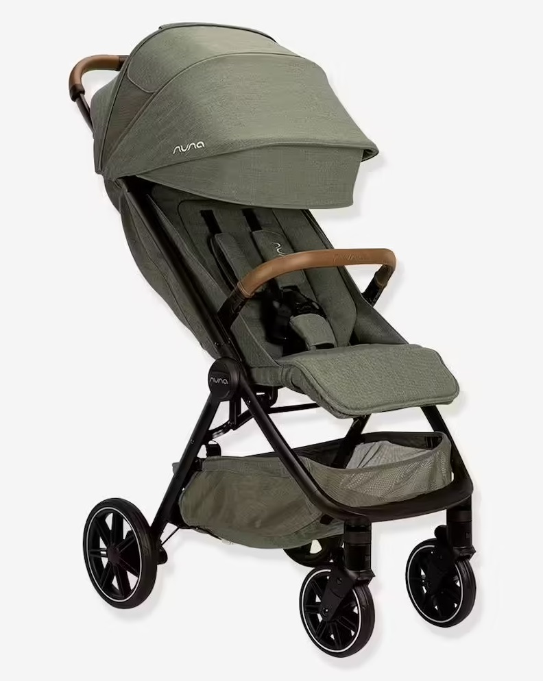 Poussette NUNA Trvl lx pine : Maniable, compacte et élégante