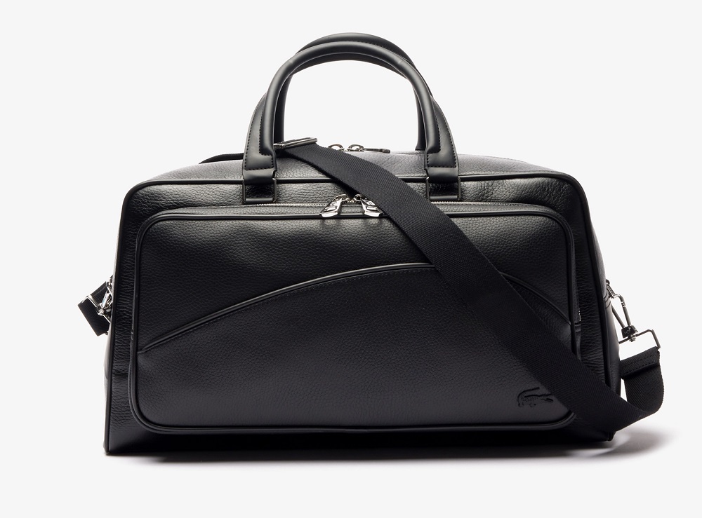 Sac week-end ANGY Lacoste avec poche ordinateur noir