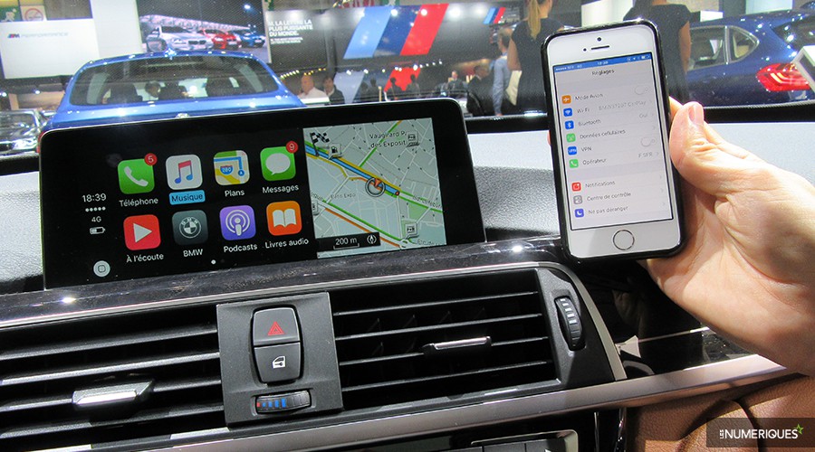 BMW s’offre l’exclusivité de l’Apple CarPlay Wi-Fi