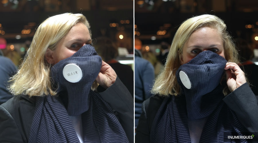 Wair : le foulard antipollution connecté qui filtre l'air