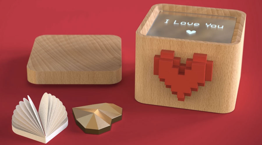 La LoveBox : un objet connecté français et adorablement niais