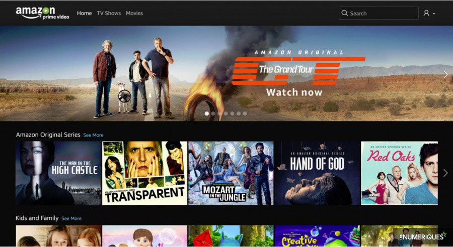 Amazon Prime Video, concurrent de Netflix, disponible en France