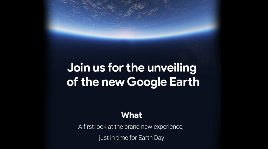Un tout nouveau Google Earth arrive