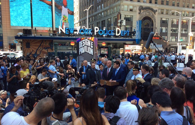 VIDEO. Voiture qui a foncé sur la foule à Times Square: Les New-Yorkais «ont pensé au pire» - 20minutes.fr