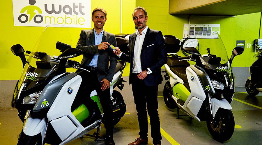 Wattmobile enrichit l’auto-partage avec des scooters BMW C Evolution