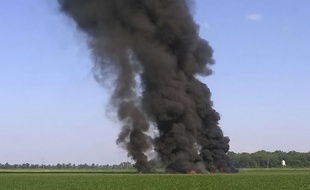 VIDEO. Etats-Unis: 16 morts dans le crash d'un avion militaire au Mississippi - 20minutes.fr