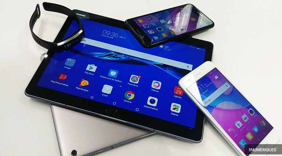 Huawei annonce la tablette Mediapad M3 Lite et le smartphone Y6 Pro