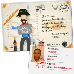 Europol envoie des cartes postales aux criminels les plus recherchés - Le Figaro