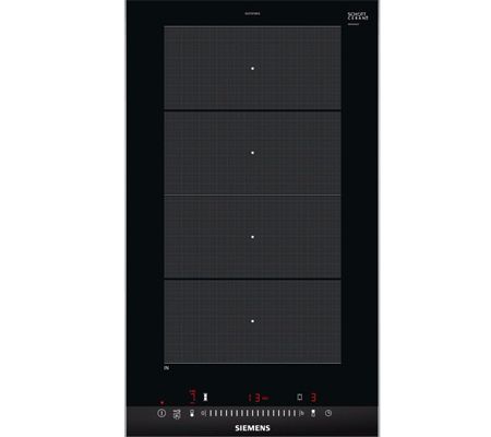 Une table de cuisson à induction de 30 cm de large chez Siemens