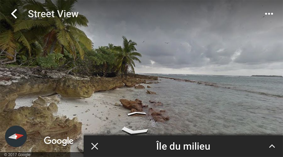 La dernière version de Google Earth disponible sur iOS