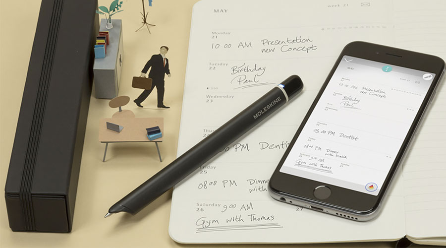 Moleskine se lance dans le carnet connecté avec le Smart Planner