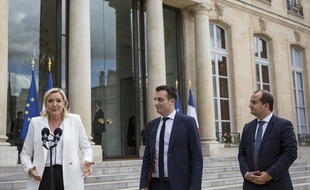 Marine Le Pen exhorte Florian Philippot à faire un choix entre son mouvement et le FN - 20minutes.fr