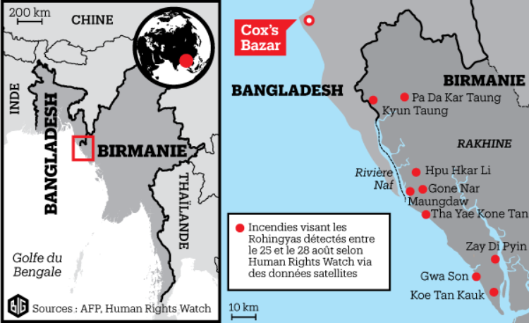 Birmanie: l'exode forcé des Rohingyas - Libération