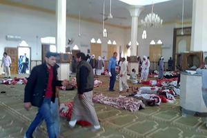 L'attaque a eu lieu à l'intérieur de la mosquée Al-Raoudah.