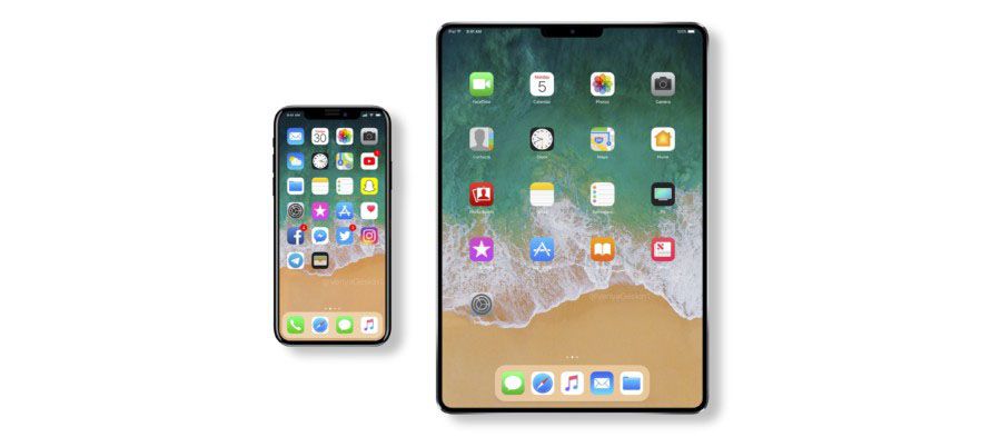 iPad : un modèle 2018 borderless avec FaceID, mais sans Oled