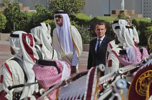 Métro, Rafale, A321... 11,1 milliards d'euros de contrats signés à l'arrivée de Macron au Qatar - Le Monde