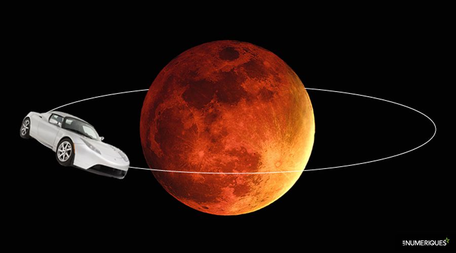 Space X prévoit d'envoyer le Roadster de Tesla vers Mars
