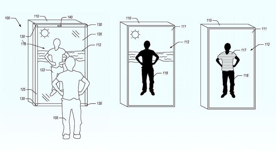 Amazon brevète un miroir pour s'habiller virtuellement