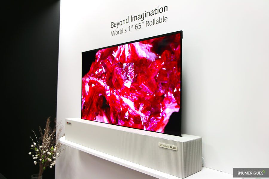 CES 2018 – LG Display dévoile un concept de téléviseur enroulable