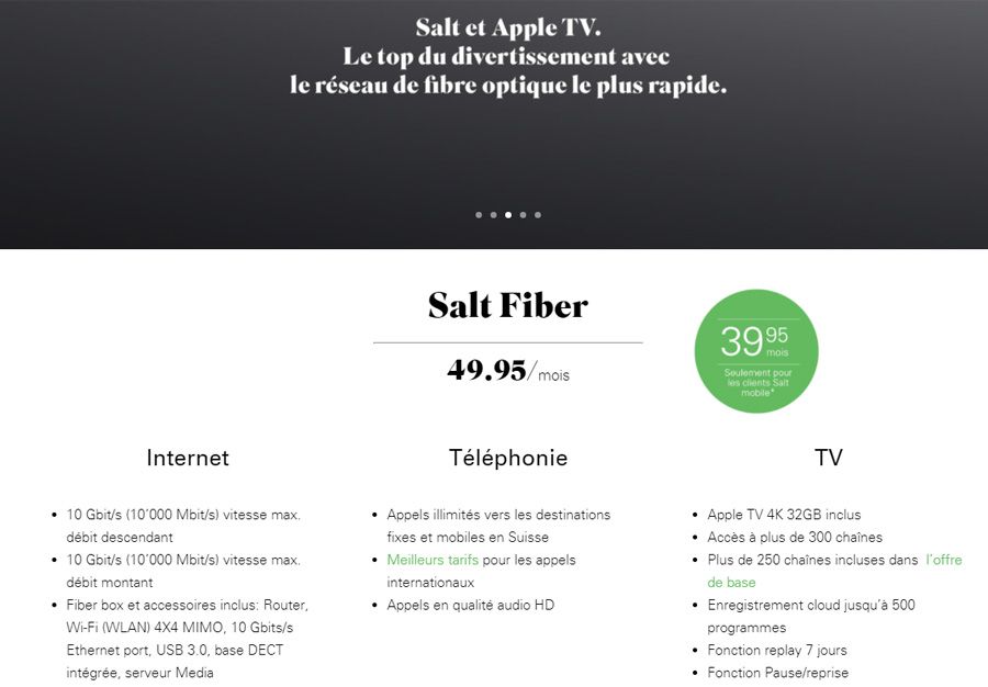 Xavier Niel innove : une fibre 10 Gb/s agrémentée d'un Apple TV