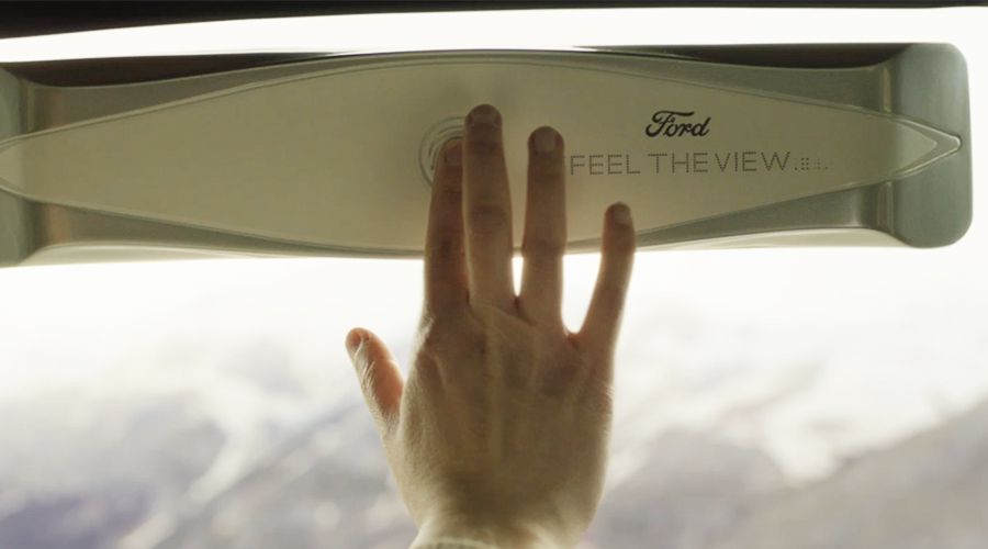 Ford Feel the view : le vitrage qui révèle le paysage aux non-voyants