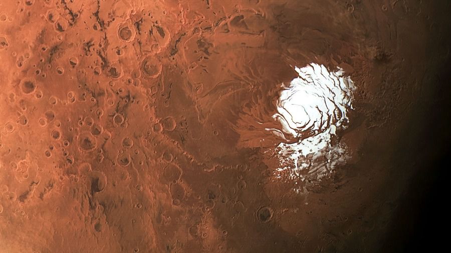 Mars : un large lac d'eau liquide souterrain découvert