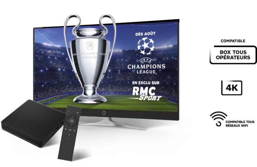 TV Connect : la box Android OTT de SFR pour accéder à RMC Sport