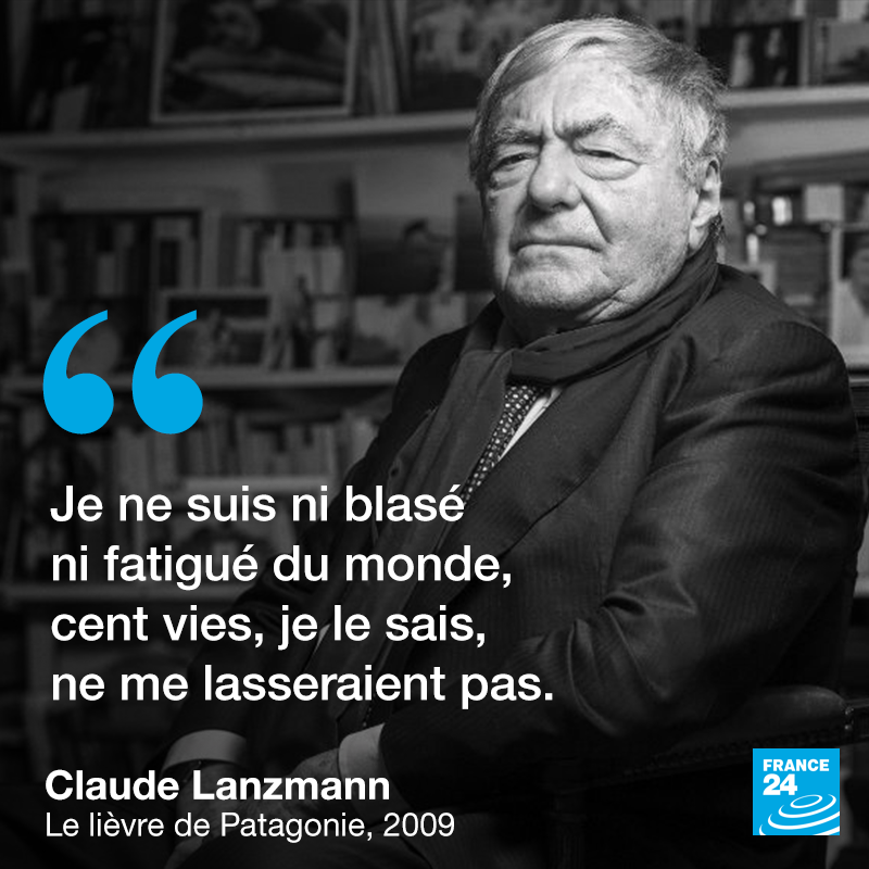 Claude Lanzmann, le réalisateur de "Shoah", est mort