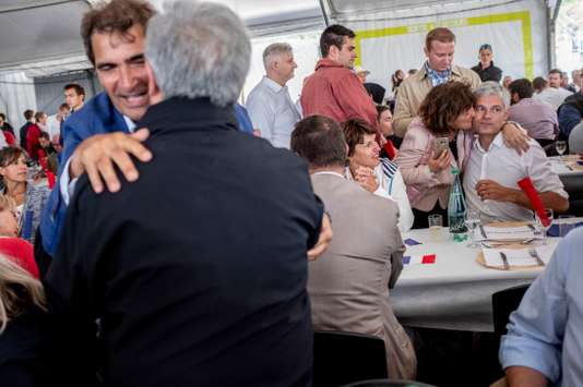 Pour sa rentrée au mont Mézenc, Wauquiez garde le cap à droite toute