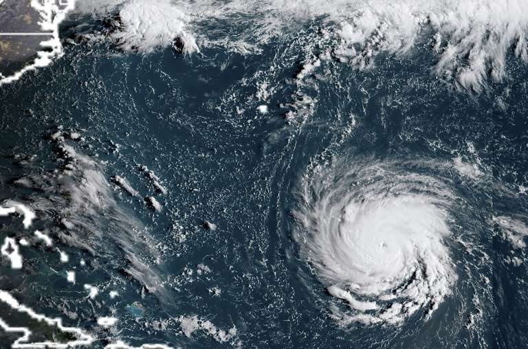 Ouragan Florence : sa terrible course vers les États-Unis vue de l'espace