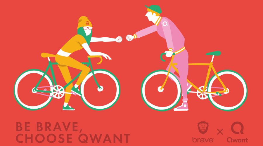 Le navigateur Brave choisit Qwant comme moteur de recherche
