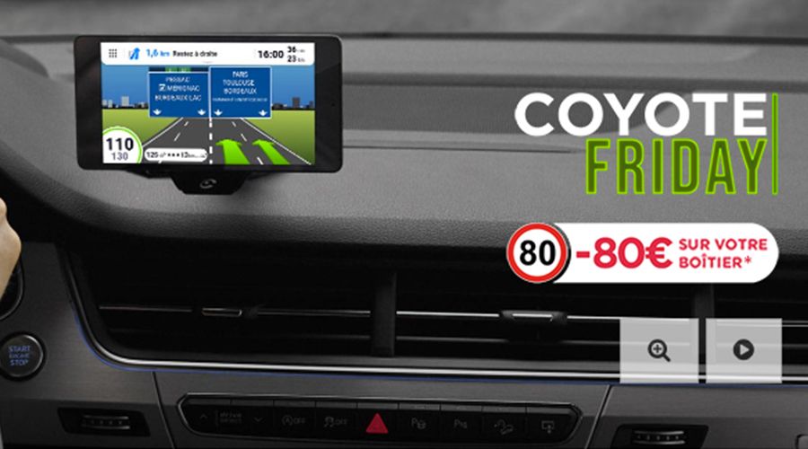 Black Friday – Le Coyote NAV+ à 269 €