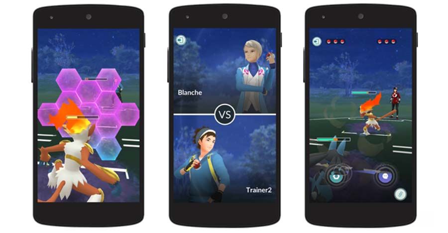 Pokémon GO se met à jour et voit l'arrivée des combats entre joueurs
