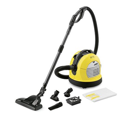 Test : Aspirateur-traineau Kärcher VC 6 : performant sur sol dur