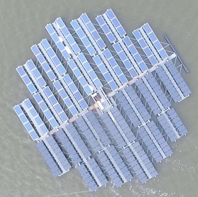 Le plus grand archipel d’îles solaires orientables sera construit aux Pays-Bas