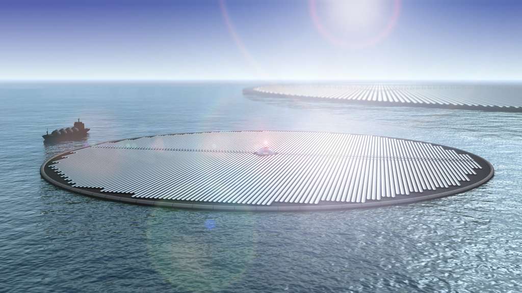 Des îles artificielles pour un transport mondial zéro carbone