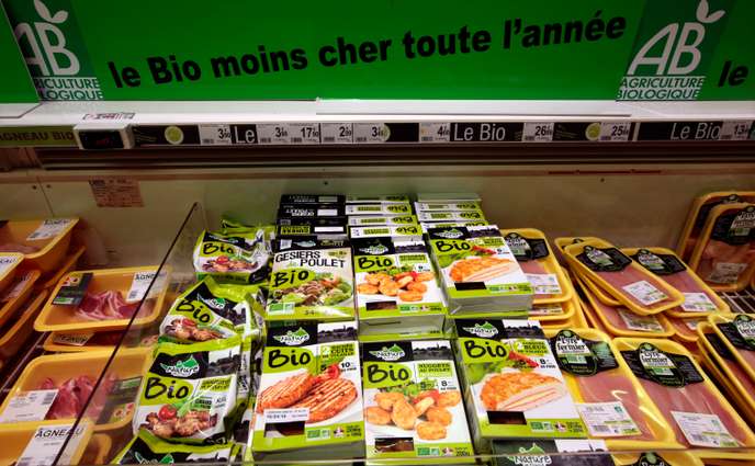 Bio : la grande distribution croque la moitié de la part du gâteau