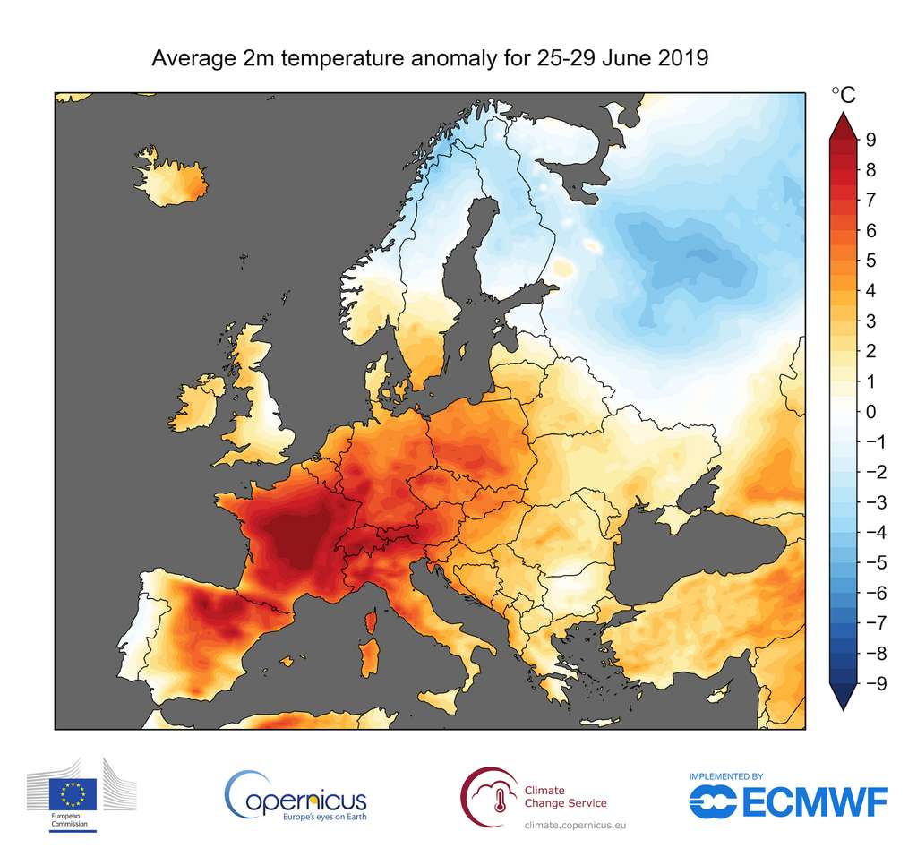 Juin 2019, le mois le plus chaud jamais enregistré sur Terre