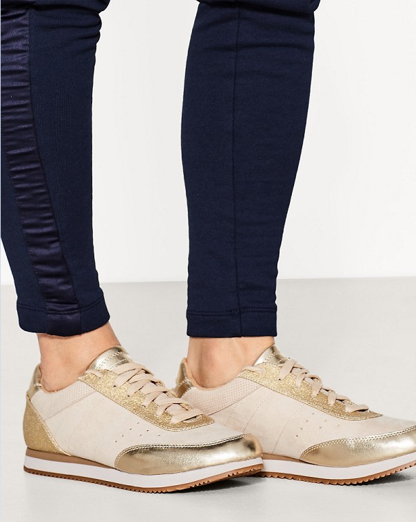 Esprit Sneakers sport en m lange de mati res Baskets Femme