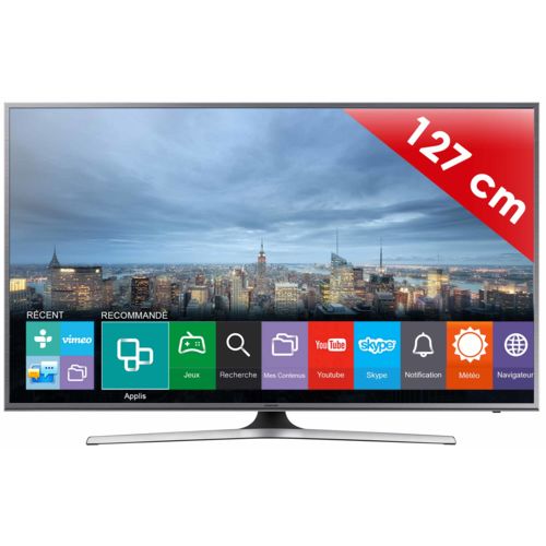 Samsung 50JU6800 127cm UHD/4K Smart TV pas cher, Téléviseur 4K Rue du Commerce
