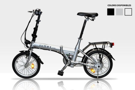 Groupon Velo pas Cher - Vélo électrique pliable Symex -57% sur Groupon.fr